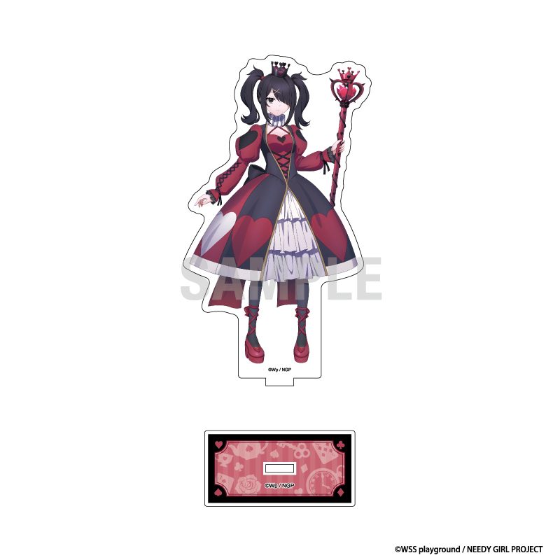NEEDY GIRL OVERDOSE アクリルスタンド あめちゃん ハートの女王Ver. ("NEEDY STREAMER OVERLOAD" Acrylic Stand Ame-chan Queen of Hearts Ver.)