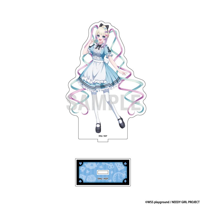 NEEDY GIRL OVERDOSE アクリルスタンド 超てんちゃん アリスVer. ("NEEDY STREAMER OVERLOAD" Acrylic Stand KAngel Alice Ver.)