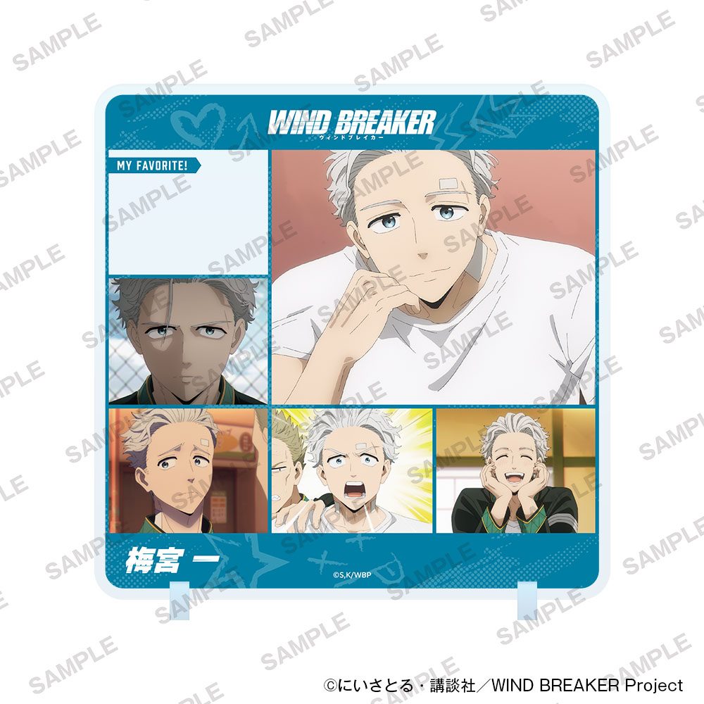 WIND BREAKER きゃらinスタンド Vol.2 梅宮一 ("Wind Breaker" Character in Stand Vol. 2 Umemiya Hajime)