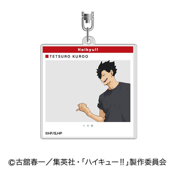 アクリルキーホルダー ハイキュー!! スイカシリーズ 05 黒尾鉄朗 (Acrylic Key Chain "Haikyu!!" Watermelon Series 05 Kuroo Tetsuro)