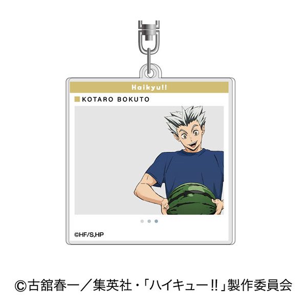 アクリルキーホルダー ハイキュー!! スイカシリーズ 06 木兎光太郎 (Acrylic Key Chain "Haikyu!!" Watermelon Series 06 Bokuto Kotaro)