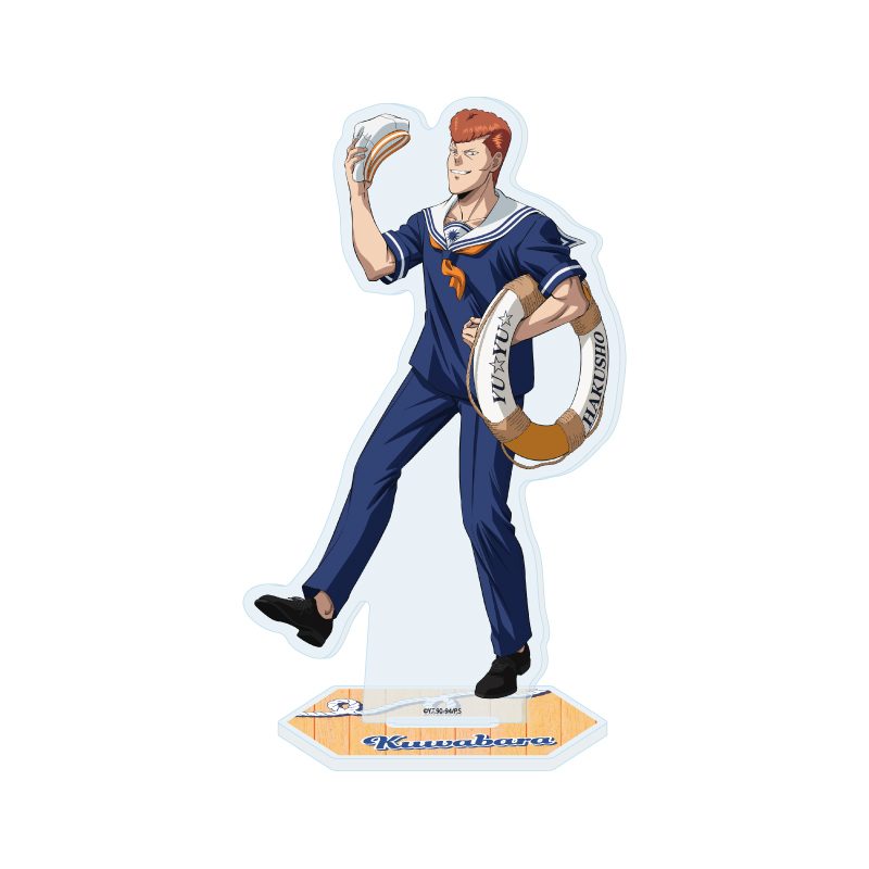 アクリルスタンド 幽☆遊☆白書 84 桑原和真 マリンVer.(描き下ろしイラスト) (Acrylic Stand "YuYu Hakusho" 84 Kuwabara Kazuma Marine Ver. (Original Illustration))
