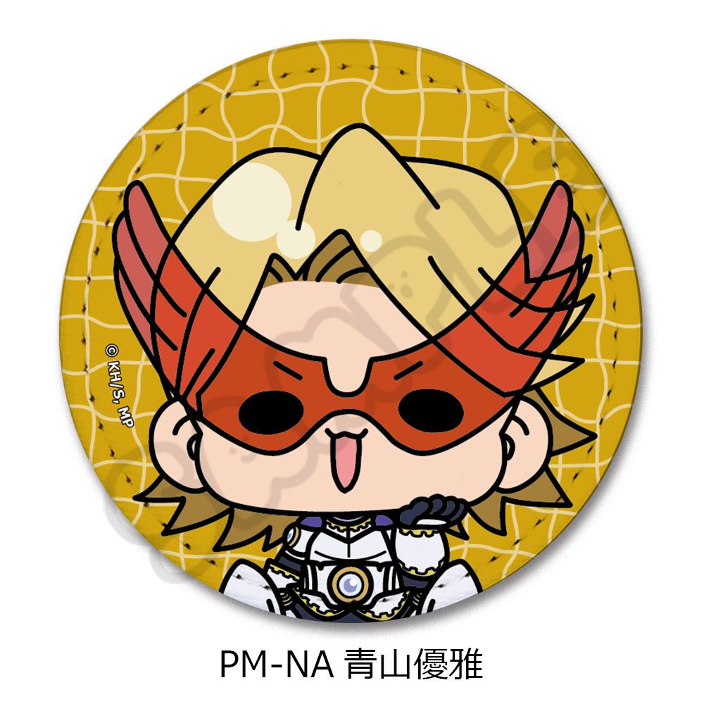 僕のヒーローアカデミア POTEmocho 第4弾 レザーバッジ PM-NA 青山優雅 ("My Hero Academia" POTEmocho Vol. 4 Leather Badge PM-NA Aoyama Yuga)