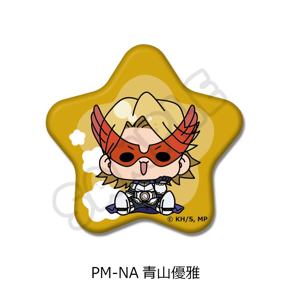 僕のヒーローアカデミア POTEmocho 第4弾 星型缶バッジ PM-NA 青山優雅 ("My Hero Academia" POTEmocho Vol. 4 Star Can Badge PM-NA Aoyama Yuga)