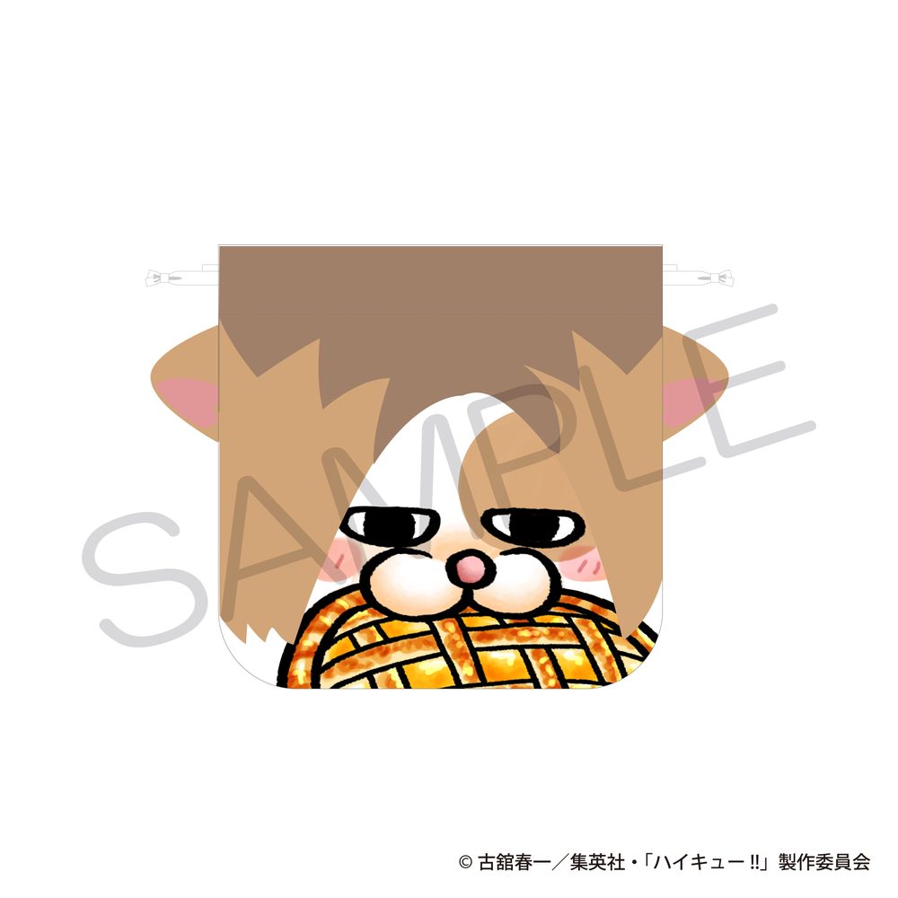 ハイキュー!! おかおきんちゃく 大好物Ver. ケンマネコ ("Haikyu!!" Face Kinchaku Favorite Food Ver. Kenma Cat)