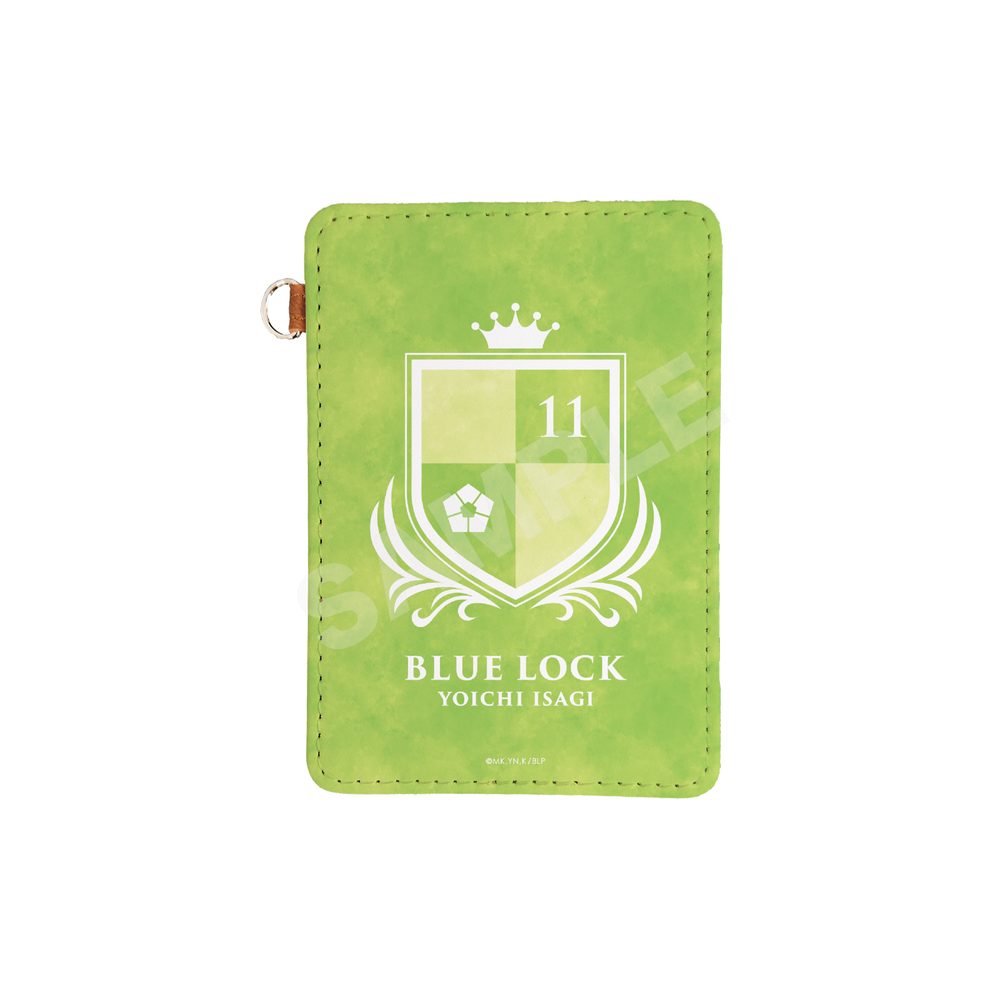 ブルーロック レザーパスケース 01 潔世一 CS0000-7874 ("Blue Lock" Leather Pass Case 01 Isagi Yoichi CS0000-7874)