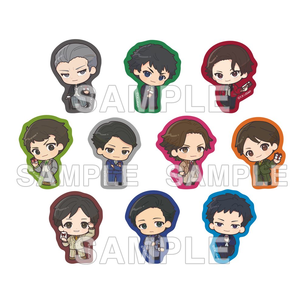 ジョーカー・ゲーム フレークシール Anime 10th anniversary ("Joker Game" Flake Sticker Anime 10th Anniversary)
