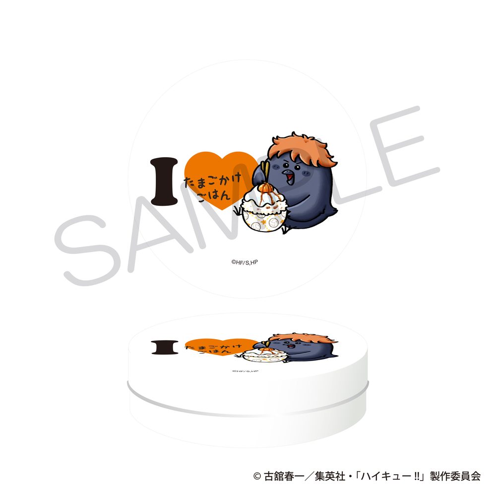 ハイキュー!! おやつ缶 大好物Ver. ヒナガラス ("Haikyu!!" Oyatsu Can Case Favorite Food Ver. Hinata Crow)