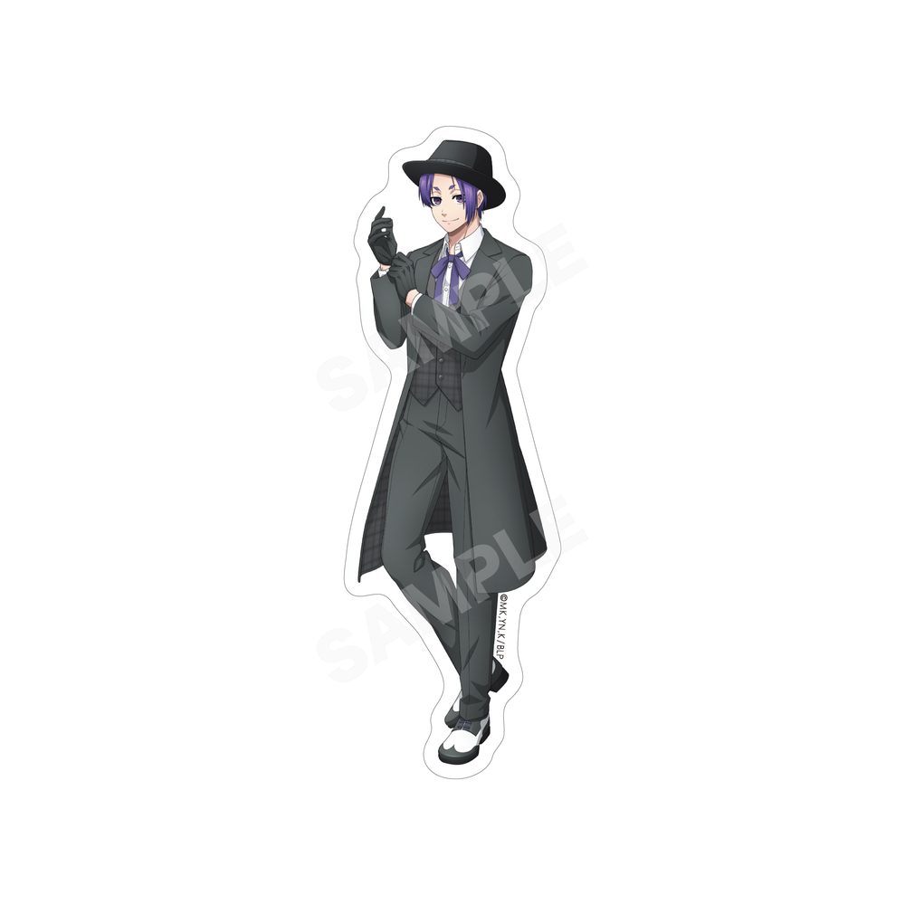 ブルーロック ステッカー 04 御影玲王 ("Blue Lock" Sticker 04 Mikage Reo)