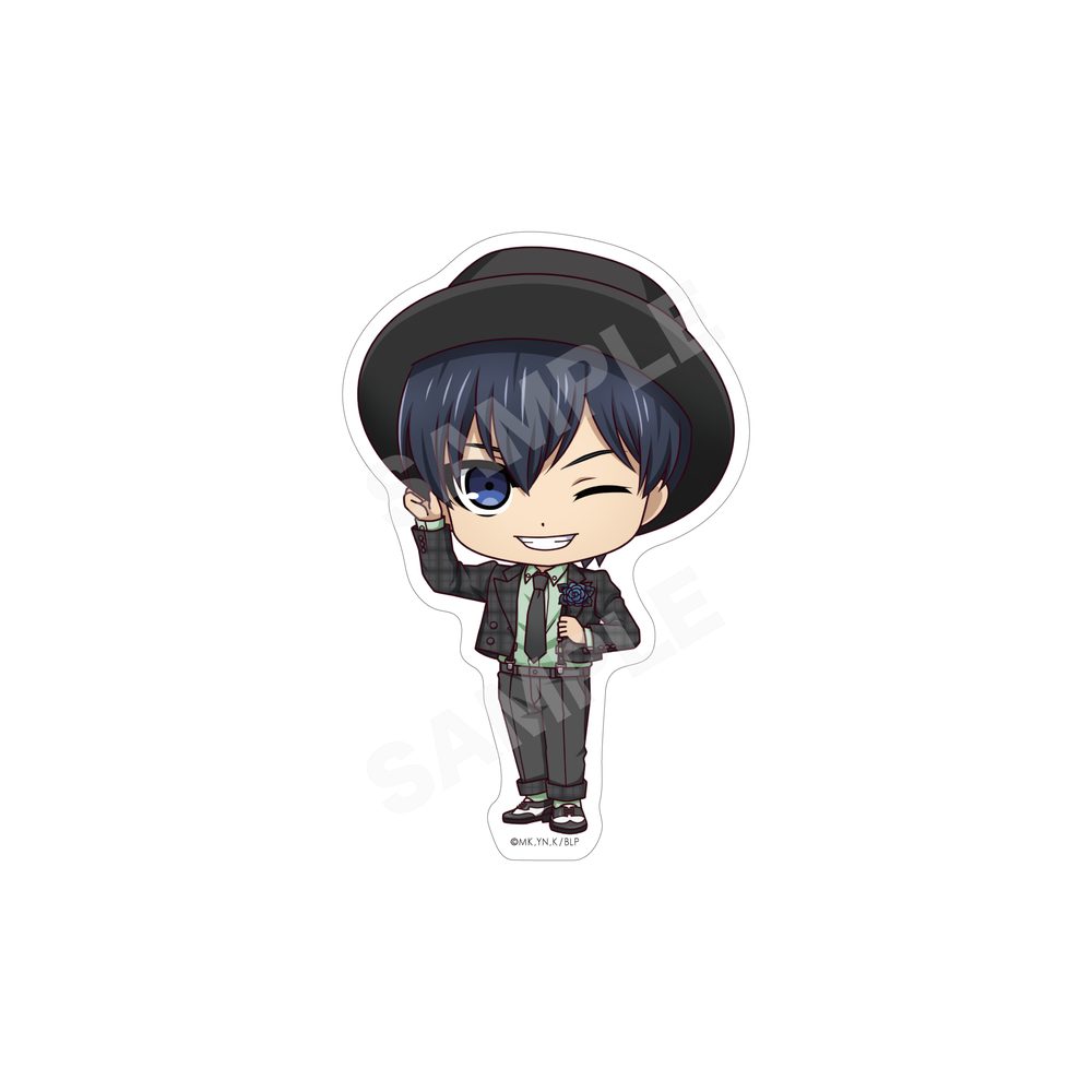 ブルーロック ステッカー 06 潔世一(ミニキャラ) ("Blue Lock" Sticker 06 Isagi Yoichi (Mini Character))