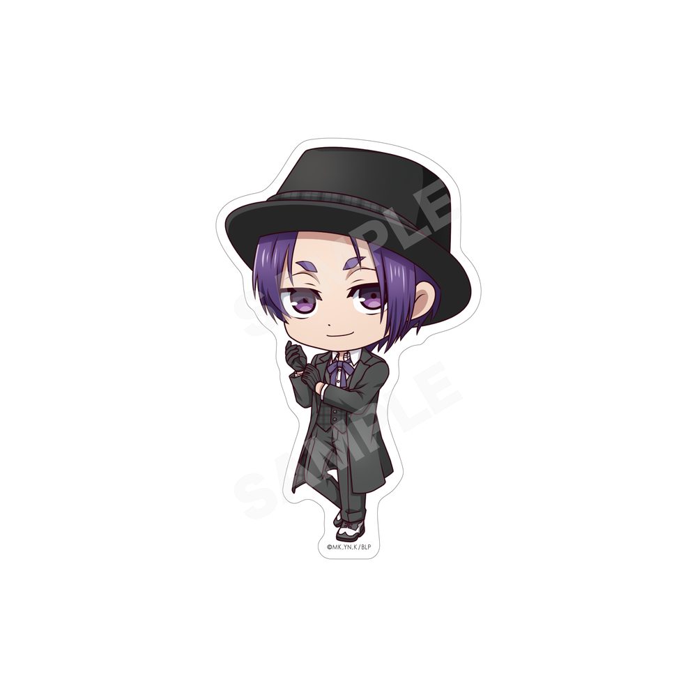 ブルーロック ステッカー 11 御影玲王(ミニキャラ) ("Blue Lock" Sticker 11 Mikage Reo (Mini Character))