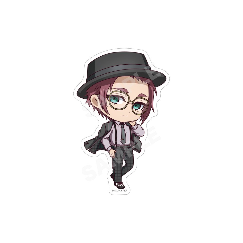 ブルーロック ステッカー 13 糸師冴(ミニキャラ) ("Blue Lock" Sticker 13 Itoshi Sae (Mini Character))