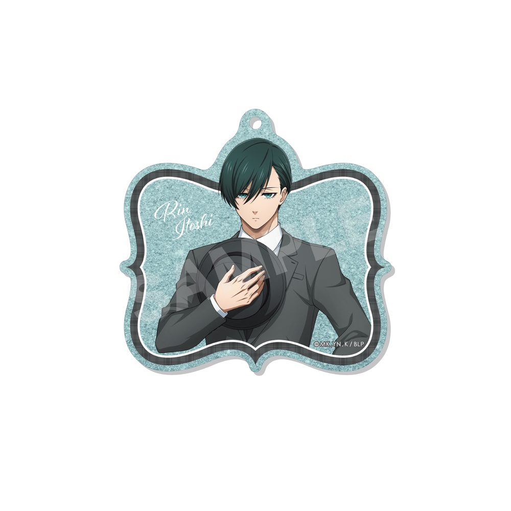 ブルーロック メタリックアクリルキーホルダー 02 糸師凛 ("Blue Lock" Metallic Acrylic Key Chain 02 Itoshi Rin)