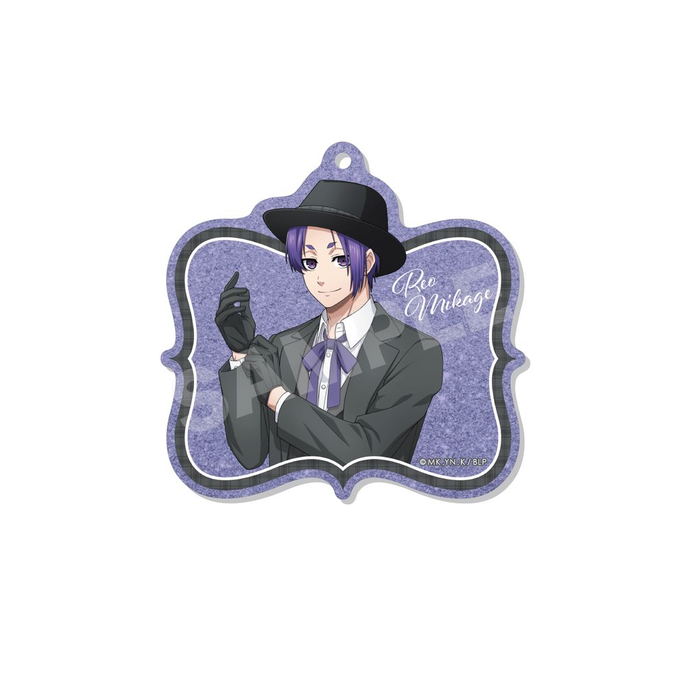 ブルーロック メタリックアクリルキーホルダー 04 御影玲王 ("Blue Lock" Metallic Acrylic Key Chain 04 Mikage Reo)