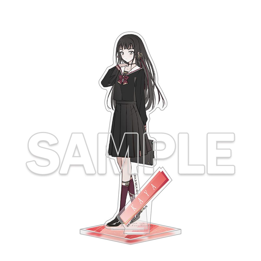 春夏秋冬代行者 アクリルフィギュア 巫覡花矢 ("Agents of the Four Seasons" Acrylic Figure Fugeki Kaya)