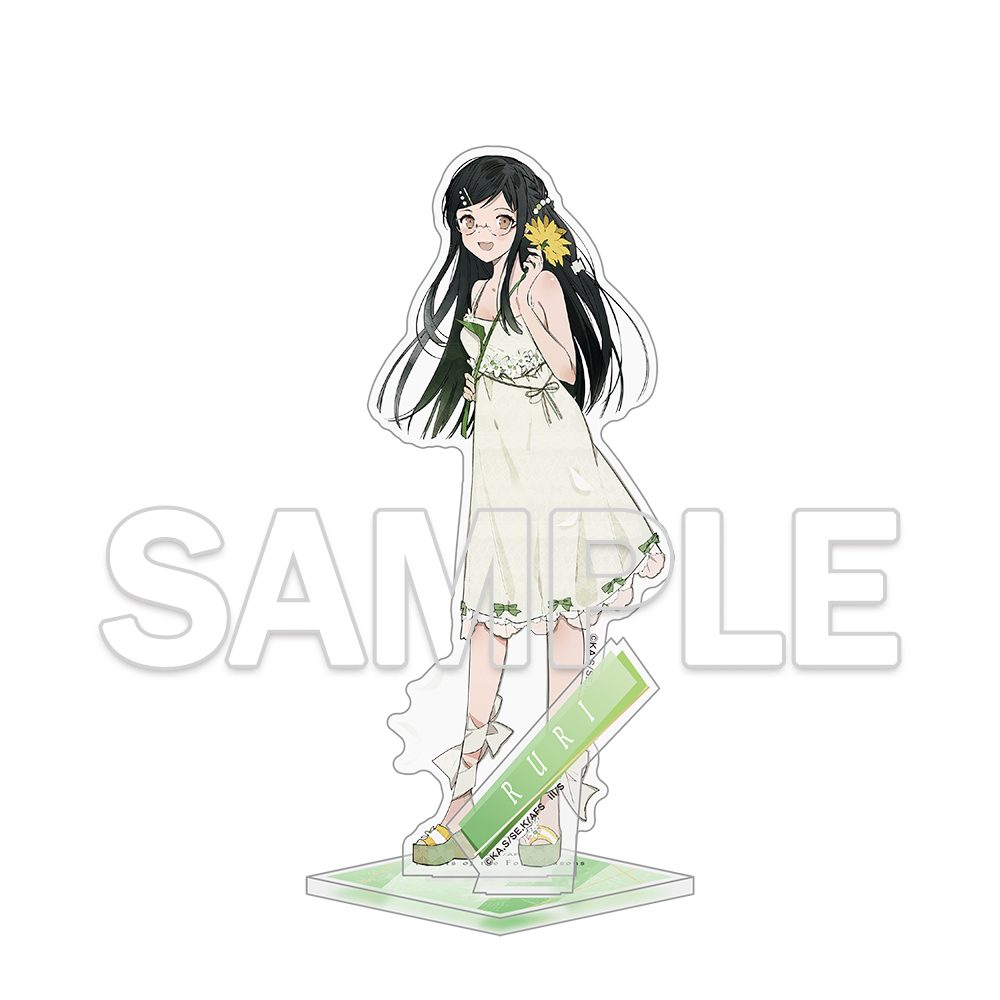 春夏秋冬代行者 アクリルフィギュア 葉桜瑠璃 ("Agents of the Four Seasons" Acrylic Figure Hazakura Ruri)