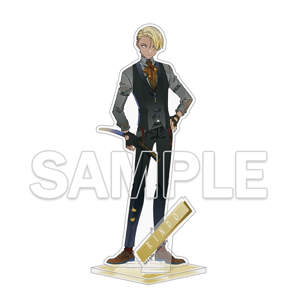 春夏秋冬代行者 アクリルフィギュア 阿左美竜胆 ("Agents of the Four Seasons" Acrylic Figure Azami Rindo)