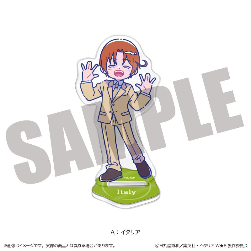 ヘタリア World☆Stars にゅーとろ 第二弾 アクリルスタンド A イタリア ("Hetalia World Stars" Newtoro Vol. 2 Acrylic Stand A Italy)