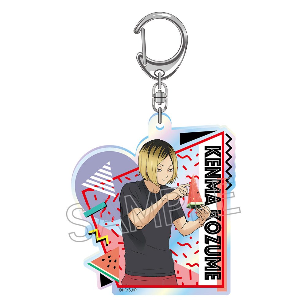 ハイキュー!! シャインシリーズ オーロラアクリルキーホルダーVol.2 孤爪研磨 ("Haikyu!!" Shine Series Aurora Acrylic Key Chain Vol. 2 Kozume Kenma)