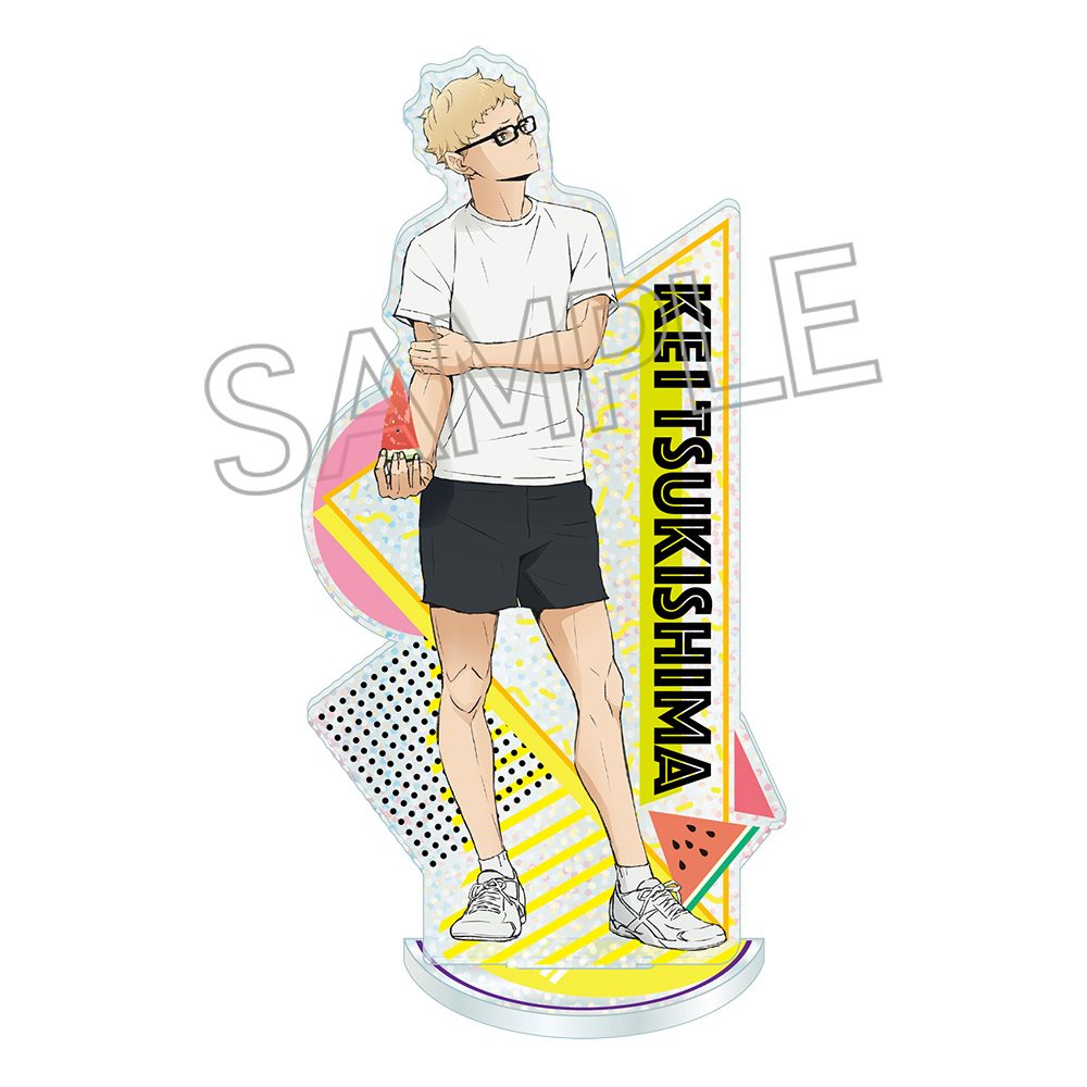ハイキュー!! シャインシリーズ ホロアクリルスタンドVol.2 月島蛍 ("Haikyu!!" Shine Series Hologram Acrylic Stand Vol. 2 Tsukishima Kei)