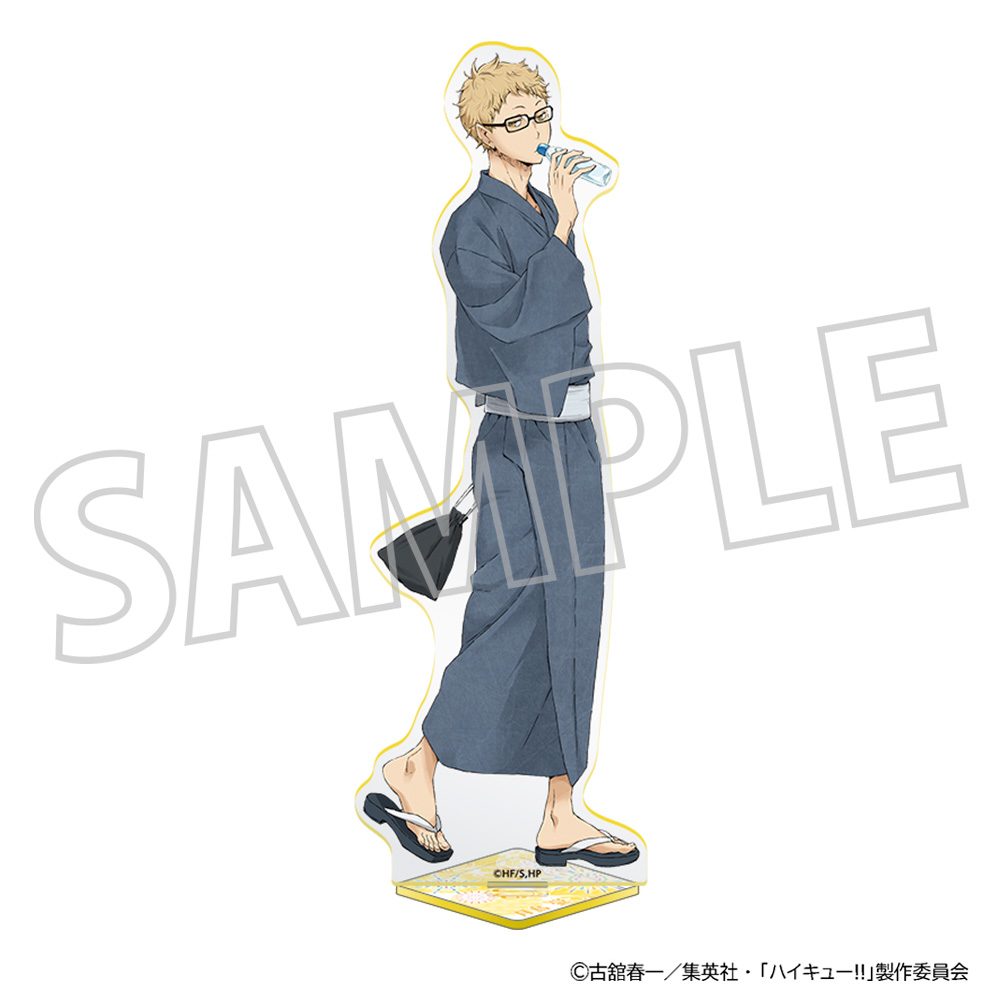 ハイキュー!! ふちからすたんど(アクリルスタンド) 月島蛍 ("Haikyu!!" Fuchikara Stand (Acrylic Stand) Tsukishima Kei)