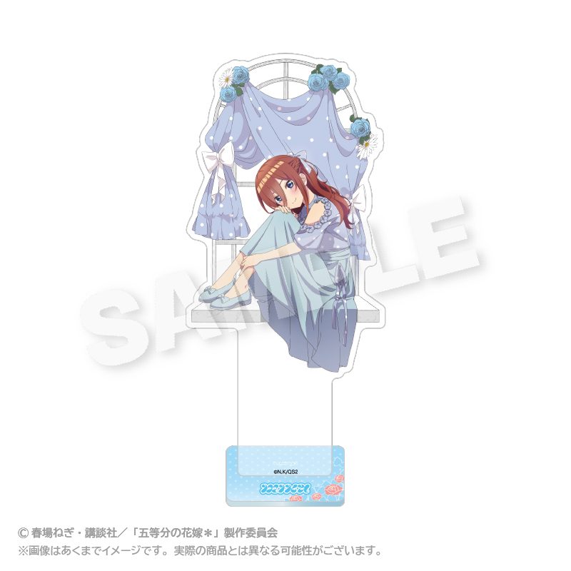 五等分の花嫁* アクリルスタンド 水玉パステルVer. 中野三玖 ("The Quintessential Quintuplets Specials 2" Acrylic Stand Dot Pastel Ver. Nakano Miku)