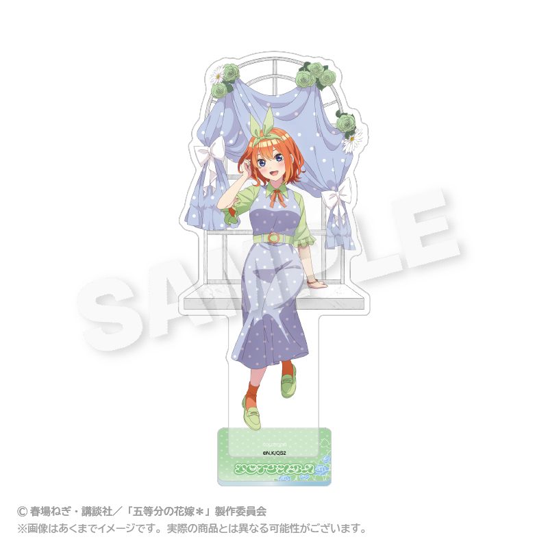五等分の花嫁* アクリルスタンド 水玉パステルVer. 中野四葉 ("The Quintessential Quintuplets Specials 2" Acrylic Stand Dot Pastel Ver. Nakano Yotsuba)