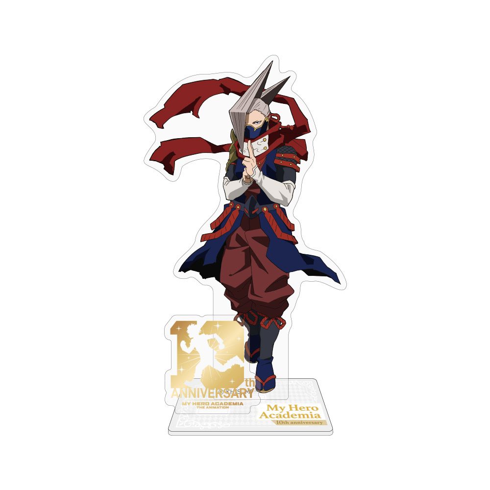 僕のヒーローアカデミア 10周年記念 アクリルスタンド エッジショット ("My Hero Academia" 10th Anniversary Acrylic Stand Edgeshot)