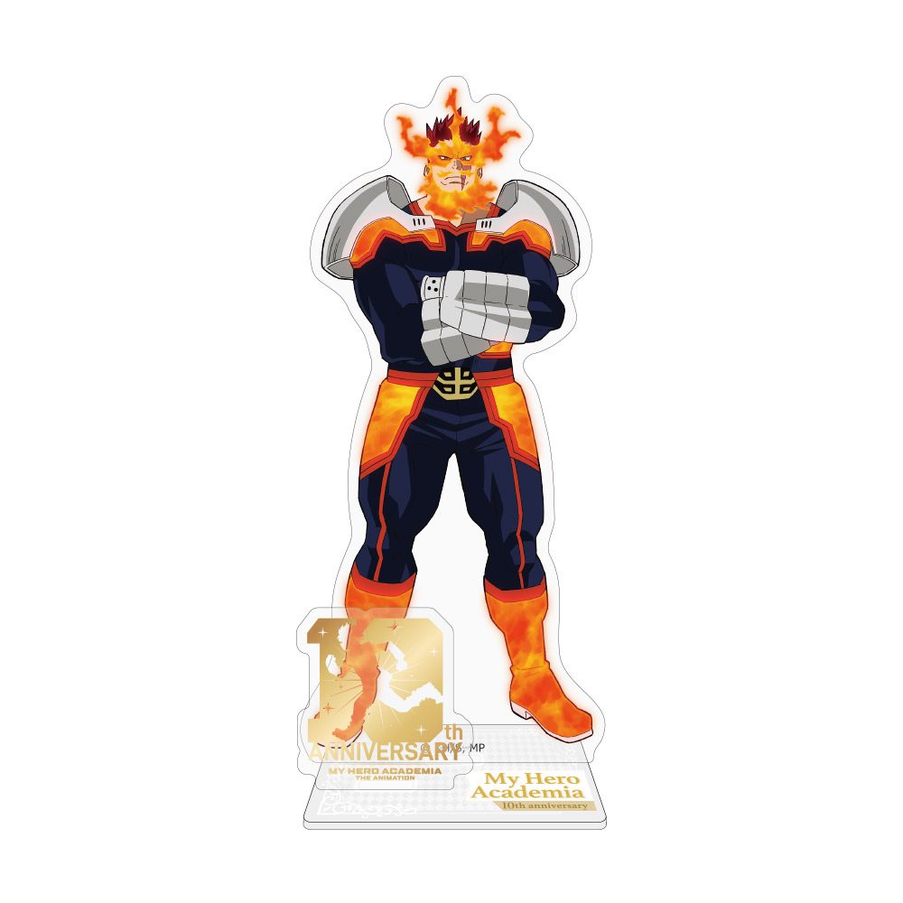 僕のヒーローアカデミア 10周年記念 アクリルスタンド エンデヴァー ("My Hero Academia" 10th Anniversary Acrylic Stand Endeavor)