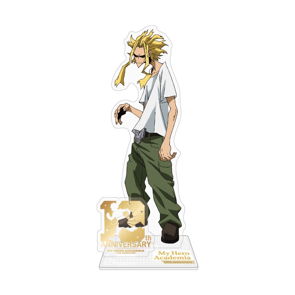 僕のヒーローアカデミア 10周年記念 アクリルスタンド オールマイト B ("My Hero Academia" 10th Anniversary Acrylic Stand All Might B)