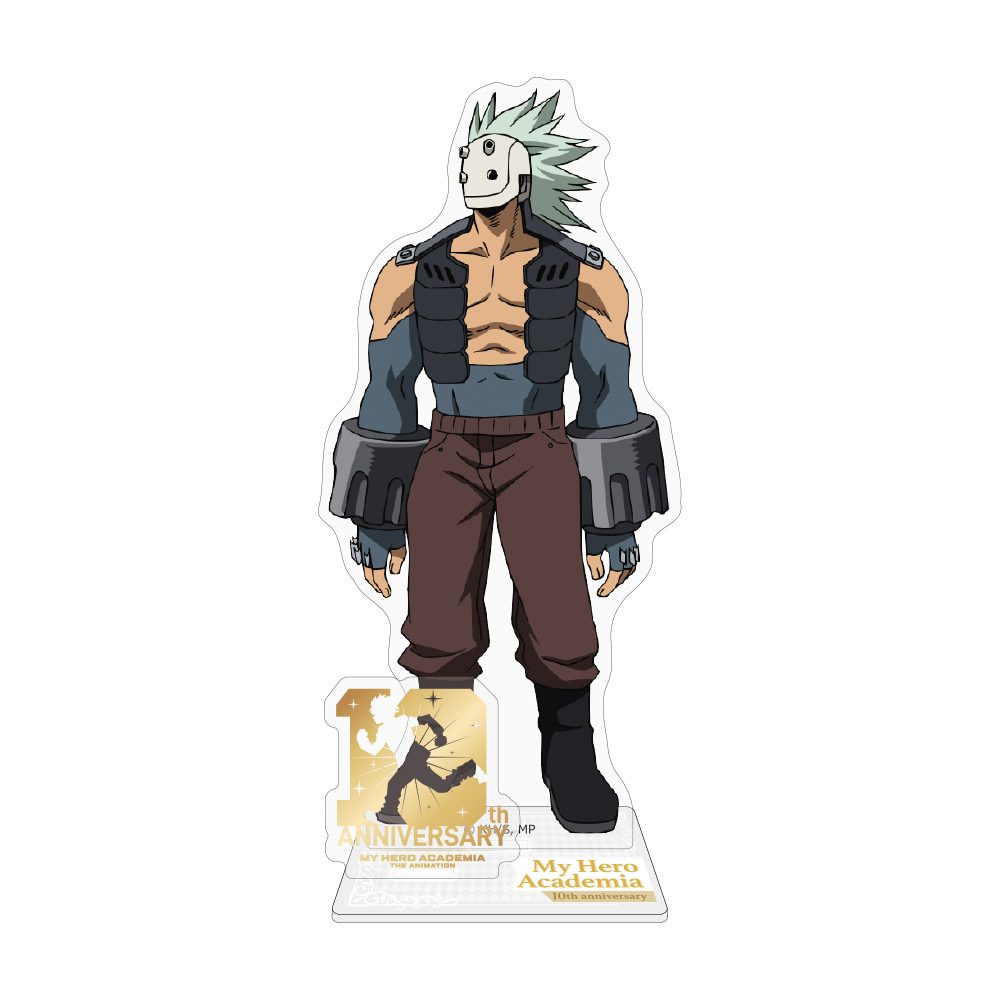 僕のヒーローアカデミア 10周年記念 アクリルスタンド ガンヘッド ("My Hero Academia" 10th Anniversary Acrylic Stand Gunhead)