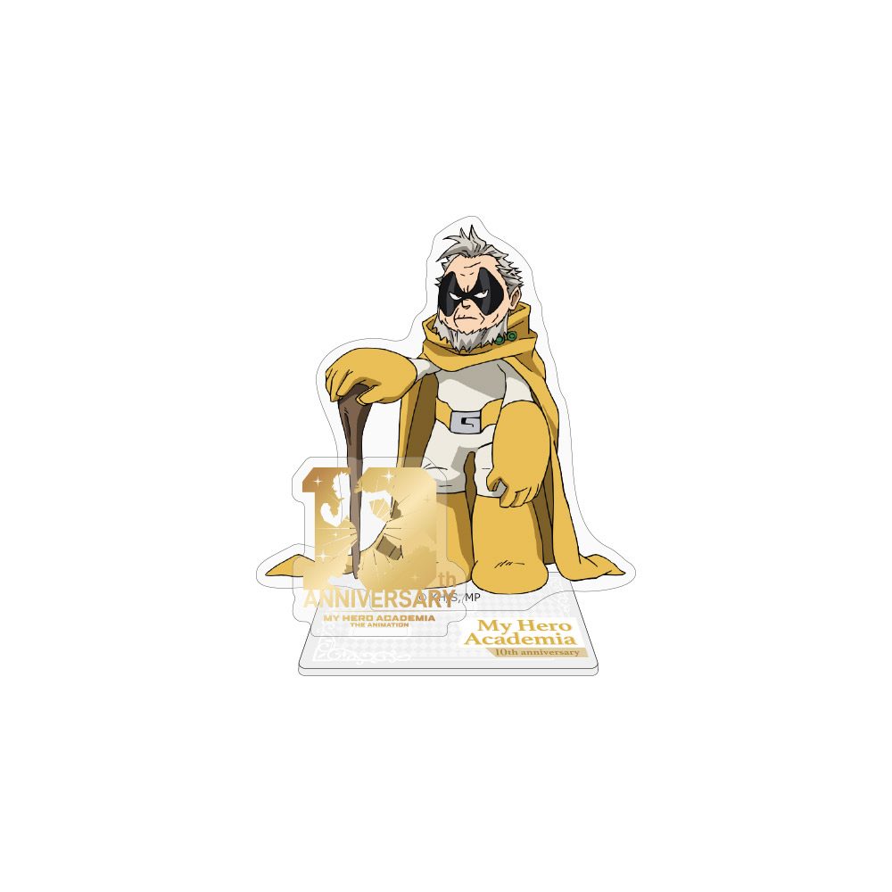 僕のヒーローアカデミア 10周年記念 アクリルスタンド グラントリノ ("My Hero Academia" 10th Anniversary Acrylic Stand Gran Torino)