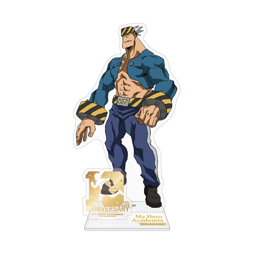 僕のヒーローアカデミア 10周年記念 アクリルスタンド デステゴロ ("My Hero Academia" 10th Anniversary Acrylic Stand Desutegoro)