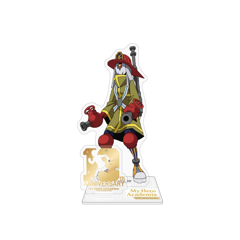僕のヒーローアカデミア 10周年記念 アクリルスタンド バックドラフト ("My Hero Academia" 10th Anniversary Acrylic Stand Backdraft)