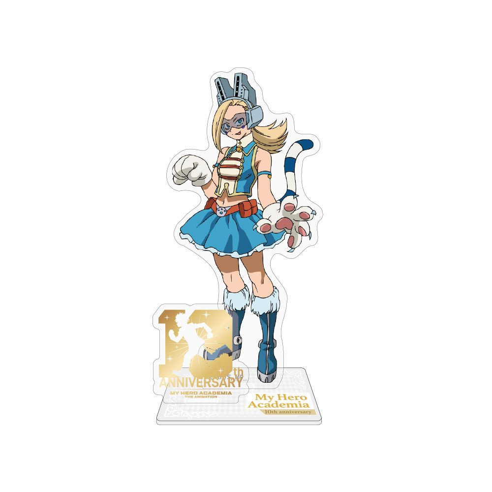 僕のヒーローアカデミア 10周年記念 アクリルスタンド ピクシーボブ ("My Hero Academia" 10th Anniversary Acrylic Stand Pixie-Bob)