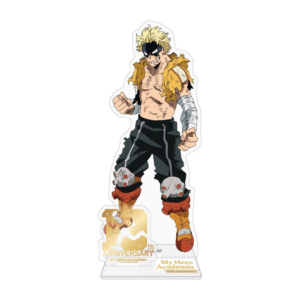 僕のヒーローアカデミア 10周年記念 アクリルスタンド ファットガム A ("My Hero Academia" 10th Anniversary Acrylic Stand Fatgum A)