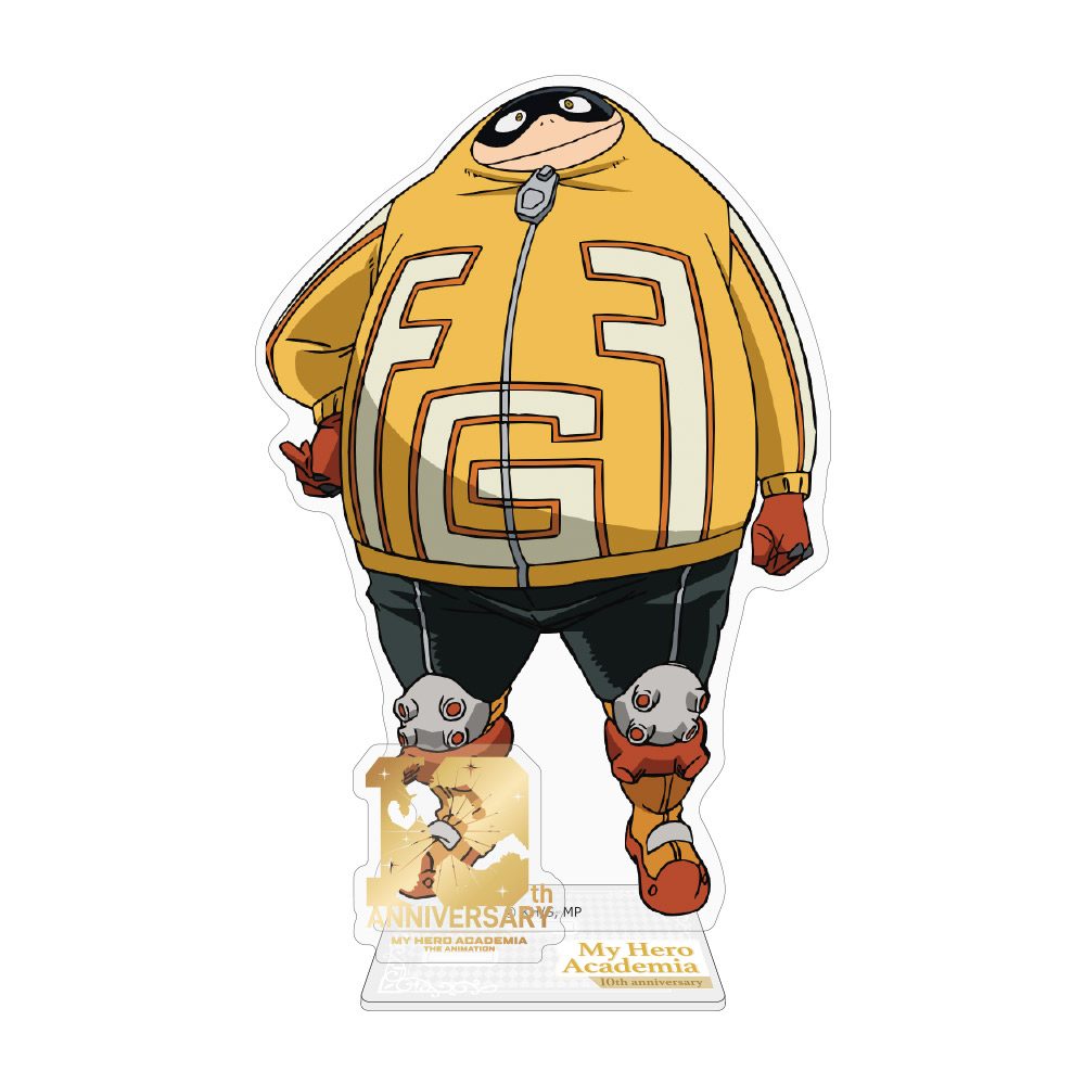 僕のヒーローアカデミア 10周年記念 アクリルスタンド ファットガム B ("My Hero Academia" 10th Anniversary Acrylic Stand Fatgum B)
