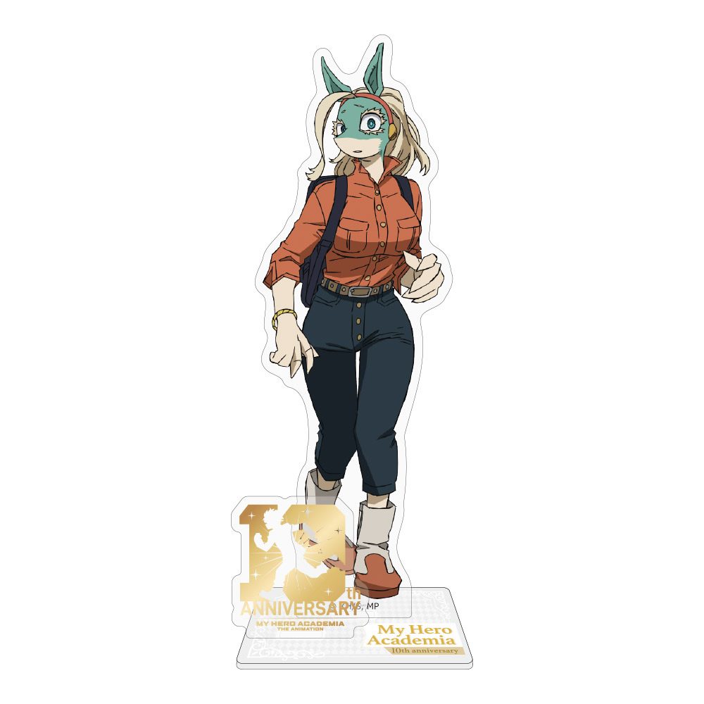 僕のヒーローアカデミア 10周年記念 アクリルスタンド 一般女性 ("My Hero Academia" 10th Anniversary Acrylic Stand Ordinary Woman)