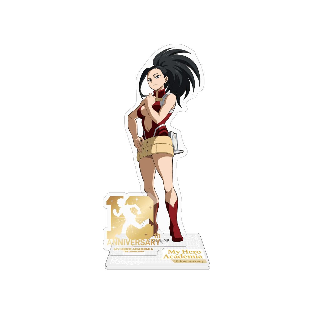 僕のヒーローアカデミア 10周年記念 アクリルスタンド 八百万百 ("My Hero Academia" 10th Anniversary Acrylic Stand Yaoyorozu Momo)