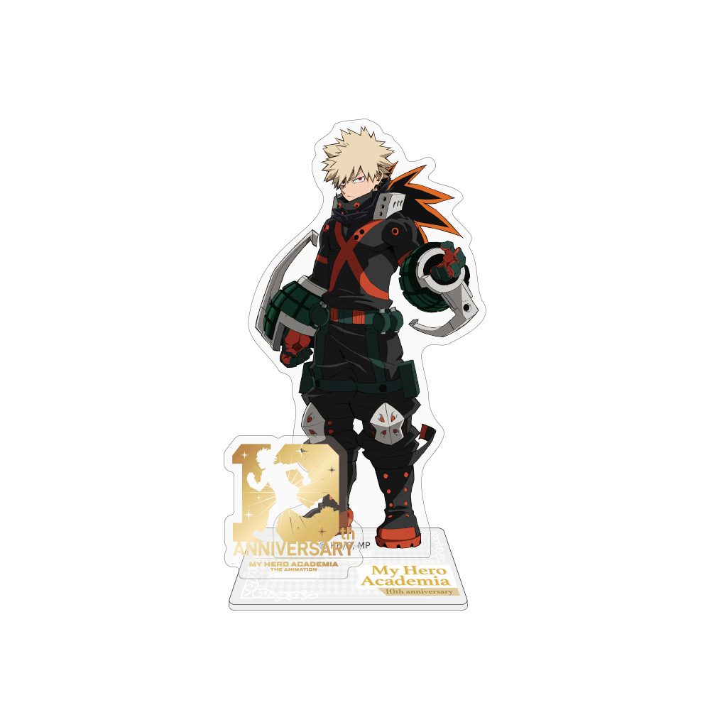 僕のヒーローアカデミア 10周年記念 アクリルスタンド 爆豪勝己 B ("My Hero Academia" 10th Anniversary Acrylic Stand Bakugo Katsuki B)