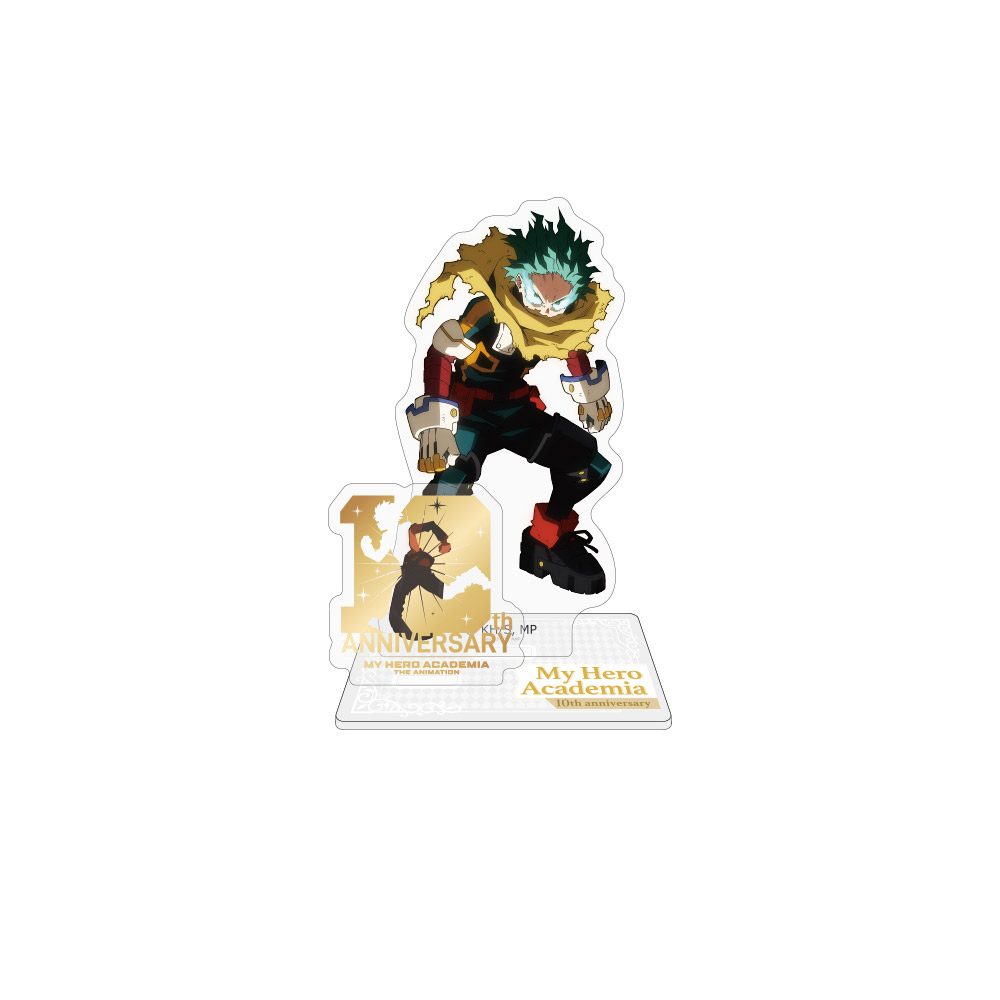 僕のヒーローアカデミア 10周年記念 アクリルスタンド 緑谷出久 A ("My Hero Academia" 10th Anniversary Acrylic Stand Midoriya Izuku A)