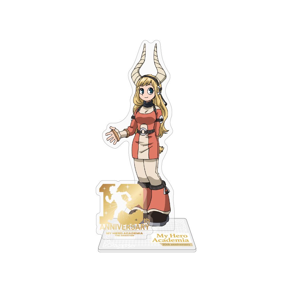 僕のヒーローアカデミア 10周年記念 アクリルスタンド 角取ポニー ("My Hero Academia" 10th Anniversary Acrylic Stand Tsunotori Pony)
