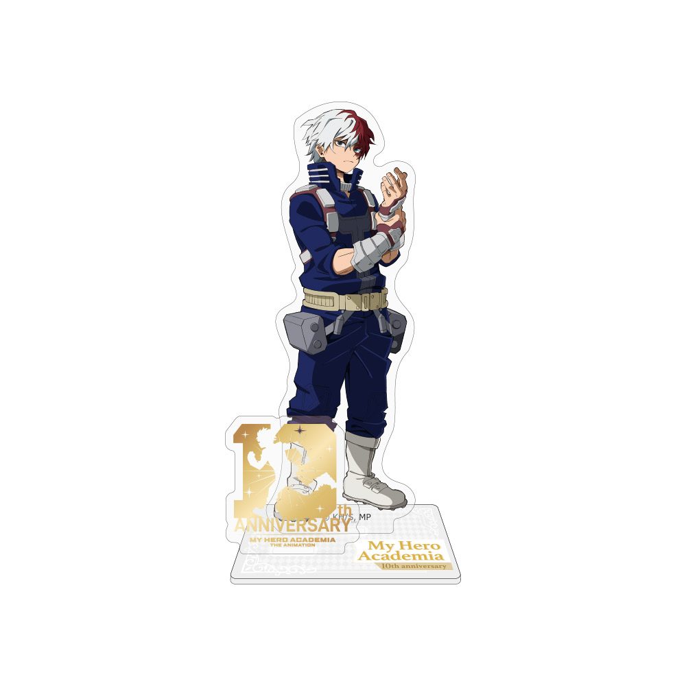僕のヒーローアカデミア 10周年記念 アクリルスタンド 轟焦凍 B ("My Hero Academia" 10th Anniversary Acrylic Stand Todoroki Shoto B)
