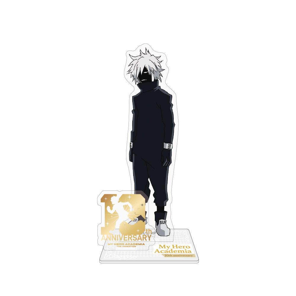 僕のヒーローアカデミア 10周年記念 アクリルスタンド 黒色支配 ("My Hero Academia" 10th Anniversary Acrylic Stand Kuroiro Shihai)