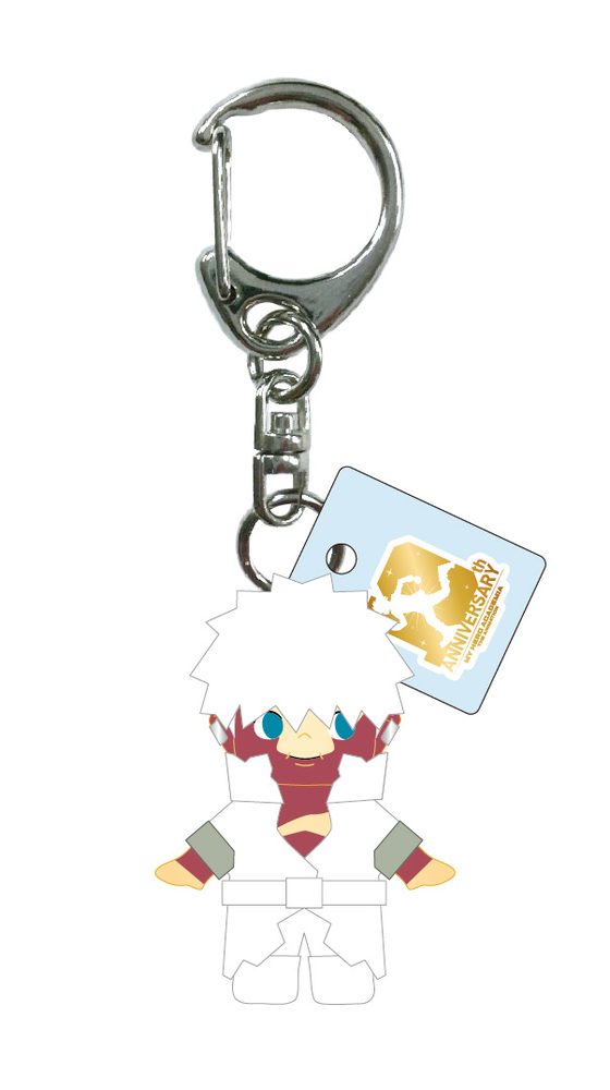 僕のヒーローアカデミア 10周年記念 コスチュームキューピーキーホルダー 荼毘 ("My Hero Academia" 10th Anniversary Costume Kewpie Key Chain Dabi)