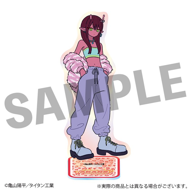 銀河特急 ミルキー☆サブウェイ アクリルスタンド アカネ ("MILKY SUBWAY THE GALACTIC LIMITED EXPRESS" Acrylic Stand Akane)