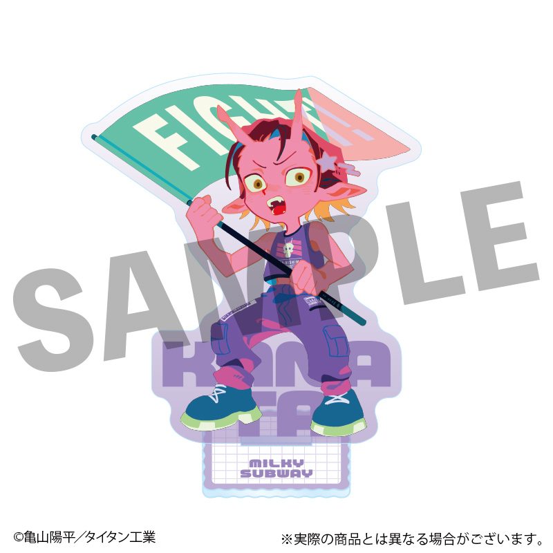 銀河特急 ミルキー☆サブウェイ フレフレンズアクリルスタンド カナタ ("MILKY SUBWAY THE GALACTIC LIMITED EXPRESS" Furefriends Acrylic Stand Kanata)