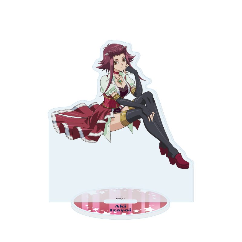 アクリルスタンド 遊☆戯☆王5D's 19 十六夜アキ(描き下ろしイラスト) (Acrylic Stand "Yu-Gi-Oh! 5D's" 19 Izayoi Aki (Original Illustration))
