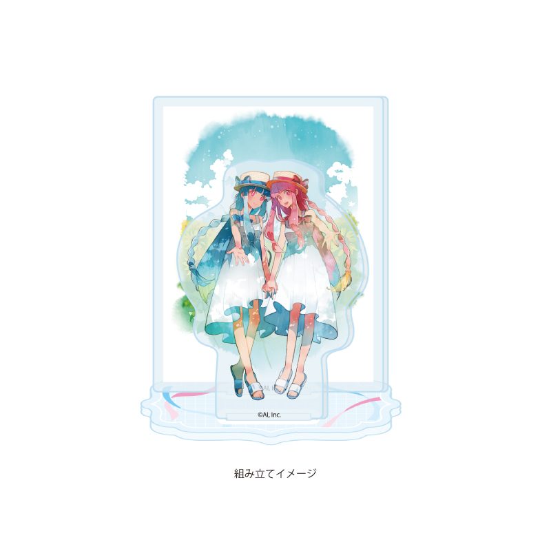 アクリルスタンドプレート 琴葉 茜・葵 07 琴葉茜&琴葉葵G(公式イラスト) (Acrylic Stand Plate Kotonoha Akane & Aoi 07 Kotonoha Akane & Kotonoha Aoi G (Official Illustration))