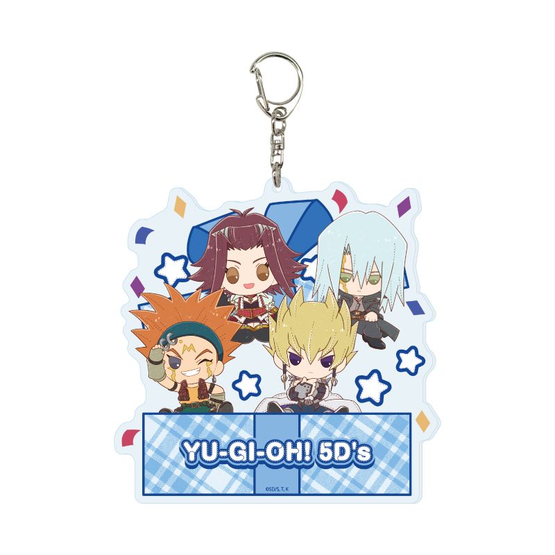 デカアクリルキーホルダー 遊☆戯☆王5D's 02 グループB(ぽてぬいアート) (Deka Acrylic Key Chain "Yu-Gi-Oh! 5D's" 02 Group B (Potenui Art))
